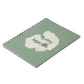  Floral Soul Notebook ノートブック (左側)