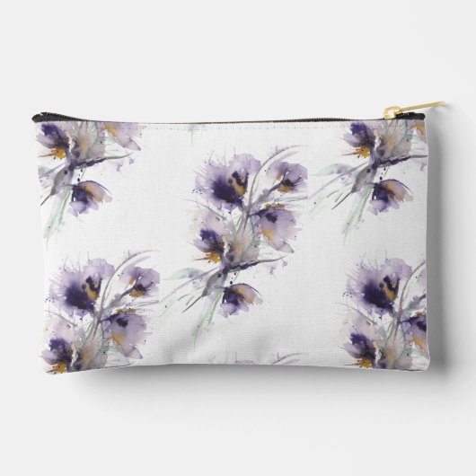 Floral Splash Makeup Bag アクセサリーポーチ (裏面)