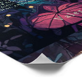 Floral Spray Fantasy Art 6 -Tables Seating Chart ポスター (角)