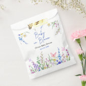 Floral Spring Baby in Bloom Baby Shower   フェイバーバッグ (封をした状態)