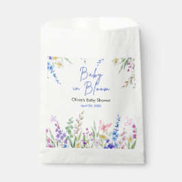 Floral Spring Baby in Bloom Baby Shower   フェイバーバッグ