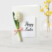 Floral Spring Greeting Card カード (黄色い花)