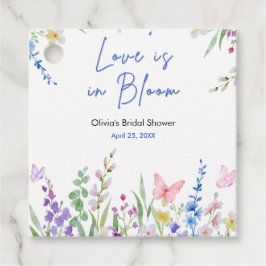 Floral Spring Love is in Bloom Bridal Shower  フェイバータグ