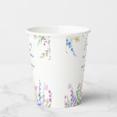 Floral Spring Love is in Bloom Bridal Shower  紙コップ (左)