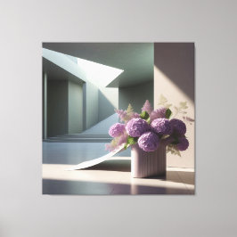 Floral Staircase Composition  キャンバスプリント