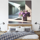 Floral Staircase Composition  キャンバスプリント (インサイチュ (寝室))