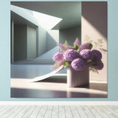 Floral Staircase Composition  キャンバスプリント (インサイチュ (ウッドフロア))