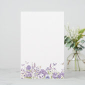 Floral Stationery Paper 便箋 (スタンド正面)