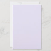 Floral Stationery Paper 便箋 (裏面)