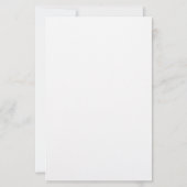 Floral Stationery Paper 便箋 (裏面)