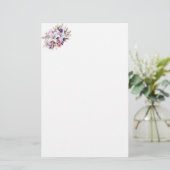 Floral Stationery Paper 便箋 (スタンド正面)