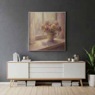 Floral Still Life Wall Art Poster ポスター