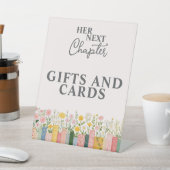 Floral Storybook Her Next Chapter Bridal Shower  台座サイン (インサイチュ)