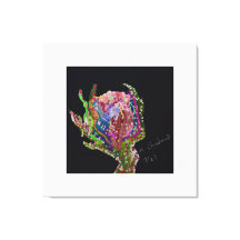 Floral Stretched Canvas Print Art