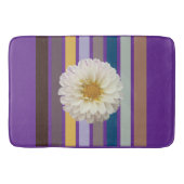 Floral Stripe Botanical Bath Mat バスマット (正面)