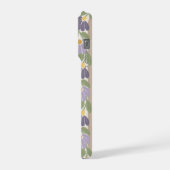Floral Striped Personalized Phone Case iPhoneケース (左側面)