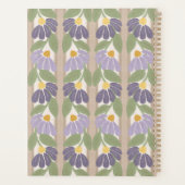 Floral Striped Personalized Planner プランナー手帳 (裏面)