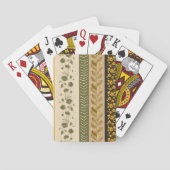 Floral Stripes トランプ (裏面)