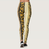 Floral Stripes レギンス (裏面)