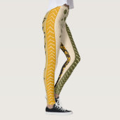 Floral Stripes レギンス (右)