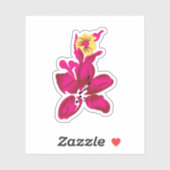 Floral Style, ArtyClick Crimson, Light Gold シール (シート)