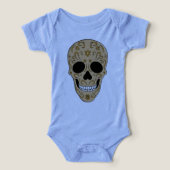 Floral Sugar Skull Dia de los Muertos (デザイン正面)