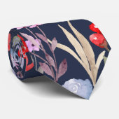 Floral Surface Pattern Fashion Botanical           ネクタイ (ロール)