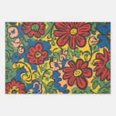 Floral Symphony ラッピングペーパーシート (正面)