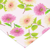 Floral Table Runner - Elegant Wedding & Party ショートテーブルランナー (コーナー)
