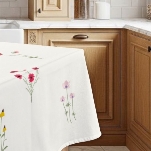 Floral tablecloth, spring floral tablecloth テーブルクロス