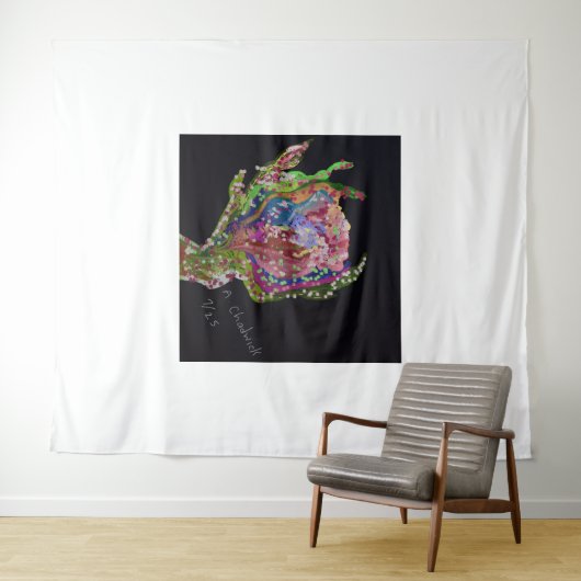 Floral Tapestry Artwork タペストリー (インサイチュ(横))