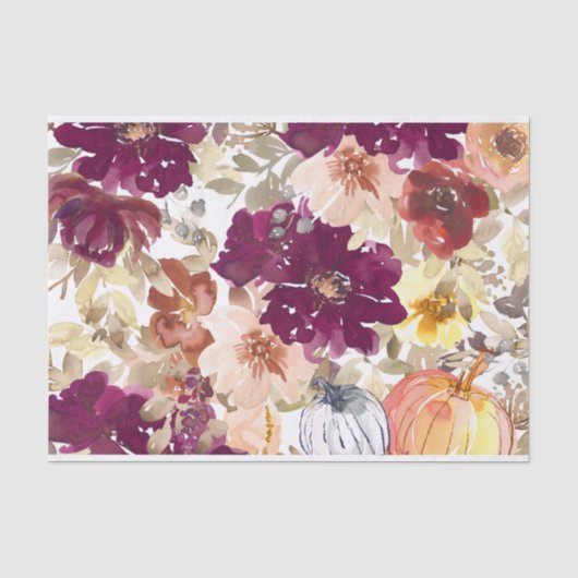 Floral Tattoo 薄葉紙 (正面)