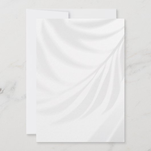 Floral Tea Party Baby Shower Invitation 招待状 (裏面)