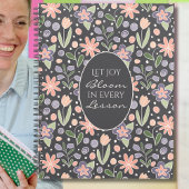 Floral Teacher Planner - Let Joy Bloom Design プランナー手帳