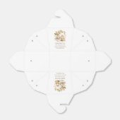 Floral Teapot Time for Tea Baby Shower  フェイバーボックス (折り畳みなし)