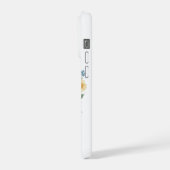 Floral Tennis Phone Case Girly Aesthetic Sports iPhoneケース (左側面)