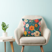 Floral texture クッション (椅子)