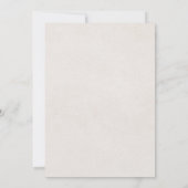 Floral Thank You Card サンキューカード (裏面)