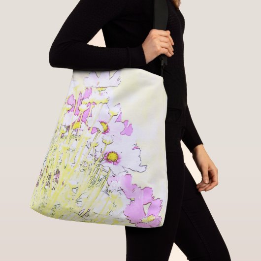 Floral Tote クロスボディバッグ (クローズアップ)