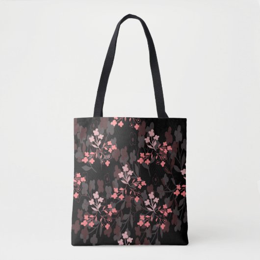 Floral Tote Bag トートバッグ (正面)