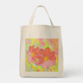 Floral Tote Bag トートバッグ (裏面)