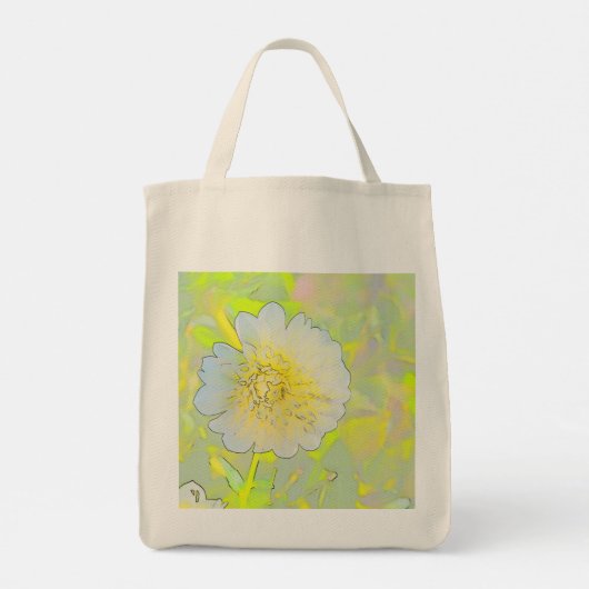 Floral Tote Bag トートバッグ (裏面)