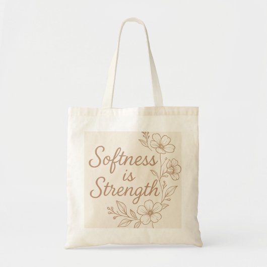  Floral Tote Bag – Feminine Empowerment Gift トートバッグ (正面)