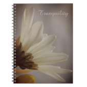 Floral Tranquility Photo Spiral Notebook ノートブック (正面)