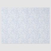 Floral Trellis - Powder Blue 薄葉紙 (正面)