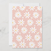 Floral Unicorn Magical Day Birthday Invitation 招待状 (裏面)