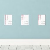 Floral Vine Ramadan Wall Art – Dua Set (ウッドフロア)