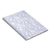 Floral Vines (Periwinkle) ノートブック (右側)