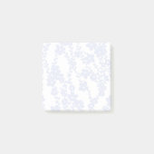 Floral Vines (White - Periwinkle) ポストイット (正面)