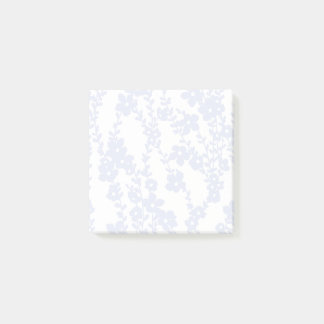 Floral Vines (White - Periwinkle) ポストイット